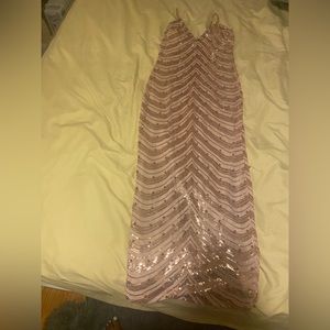 Small rose gold Kirakira dress.